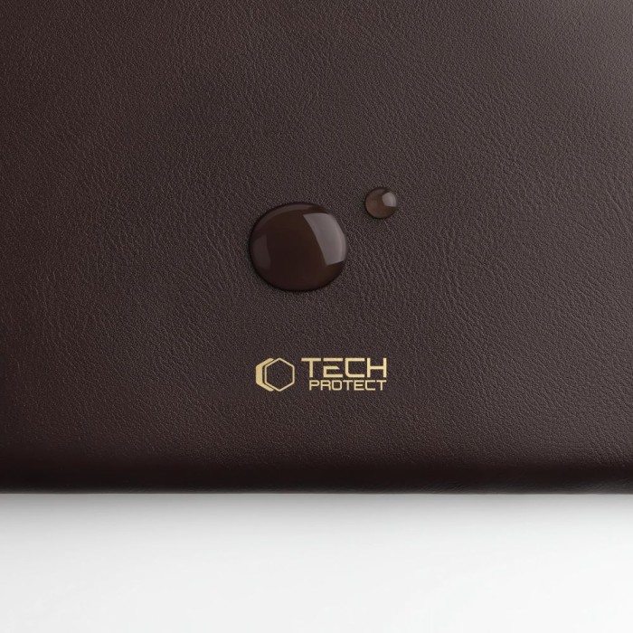Tech-Protect Fleece Laptop Bag 13-14" - Brown