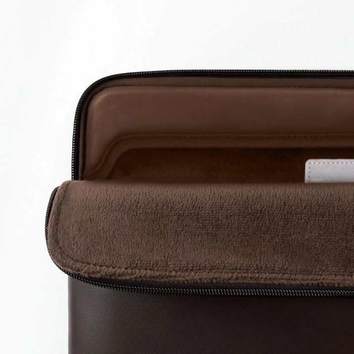 Tech-Protect Fleece Laptop Bag 13-14" - Brown