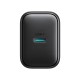 Joyroom JR-TCF23 network charger USB-C 25W SFC / PPS / PD - black + USB-C / USB-C cable 1m