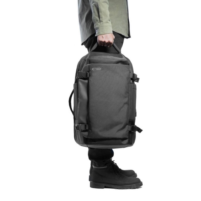 Tech-Protect Defender S40 Backpack for Ryanair &amp;amp; Wizzar, 20L Laptop - Black