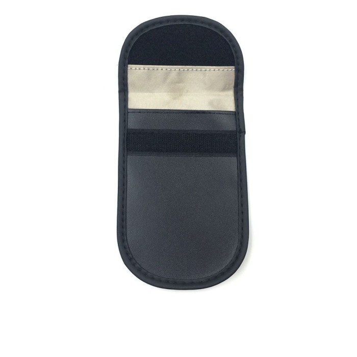 Anti-theft case for car keys blocking radio waves Keyless Faraday Box cover Faraday cage 14 cm with 10 cm black