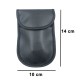 Anti-theft case for car keys blocking radio waves Keyless Faraday Box cover Faraday cage 14 cm with 10 cm black