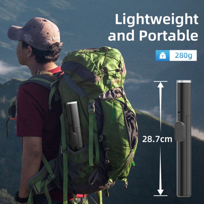 Selfie Stick Tech-Protect L09S with Tripod - Black
