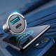 Joyroom Fast Car Charger USB Type C / USB 45W 5A Power Delivery Quick Charge 3.0 AFC SCP Gray (C-A35)