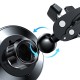 Joyroom Car Magnetic Holder Qi Wireless Inductive Charger 15W (MagSafe Compatible for iPhone) Black (JR-ZS240)