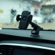 Joyroom car phone holder with telescopic extendable arm for dashboard and windshield black (JR-ZS259)