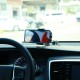 Joyroom car phone holder with flexible arm for dashboard or windshield, black (JR-ZS259)
