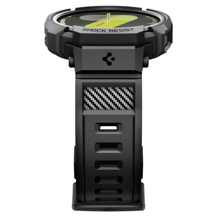 Spigen Rugged Armor Pro Strap for Samsung Galaxy Watch 8 40mm - Matte Black
