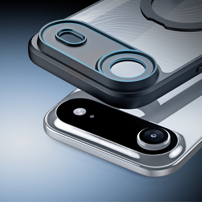 Dux Ducis Aimo Mag Case with Magnetic Ring and Stand for iPhone Air – Black