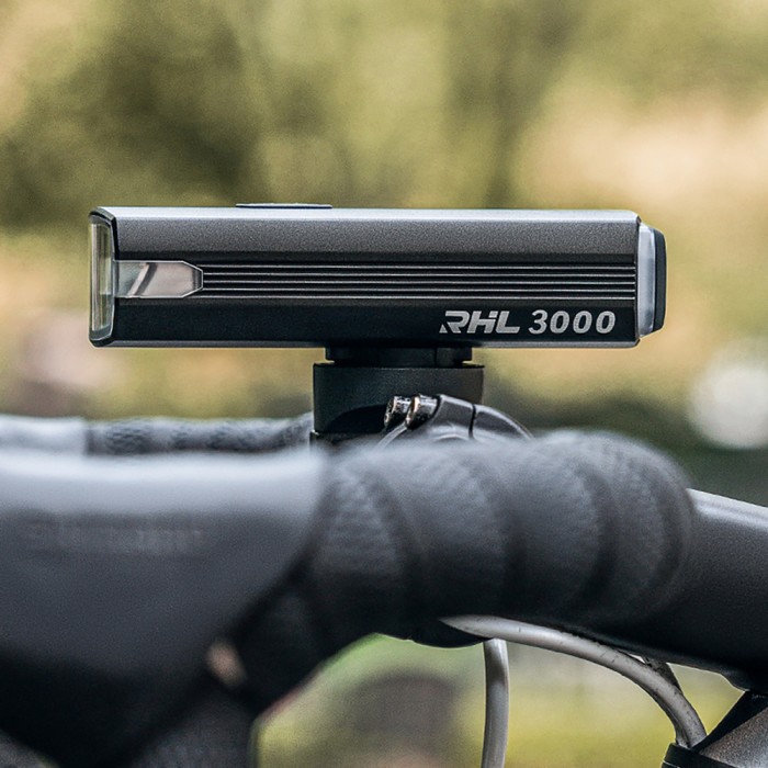 Wozinsky Front Bike Light + USB-C Cable (3000 lm) - Black