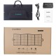 Choetech SC010 solar tourist charger, foldable, 160W - black