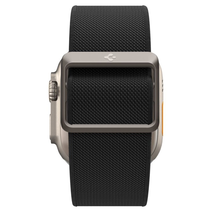 Spigen Fit Lite Ultra Strap for Apple Watch 4/5/6/7/8/9/SE/Ultra (42/44/45/49 mm) - Black