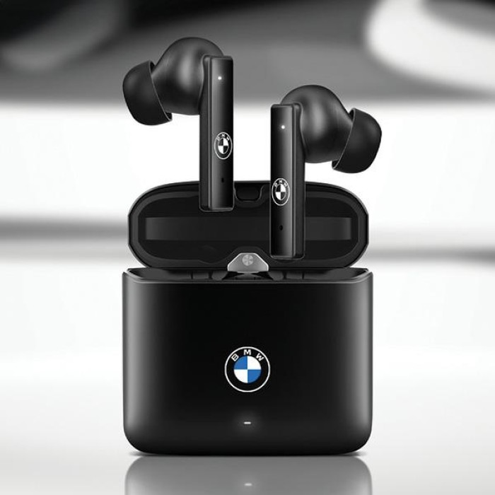 BMW Bluetooth headphones BMWSES20AMK TWS + docking station black/black Signature