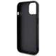 Guess Quilted Metal Logo case for iPhone 15 - black