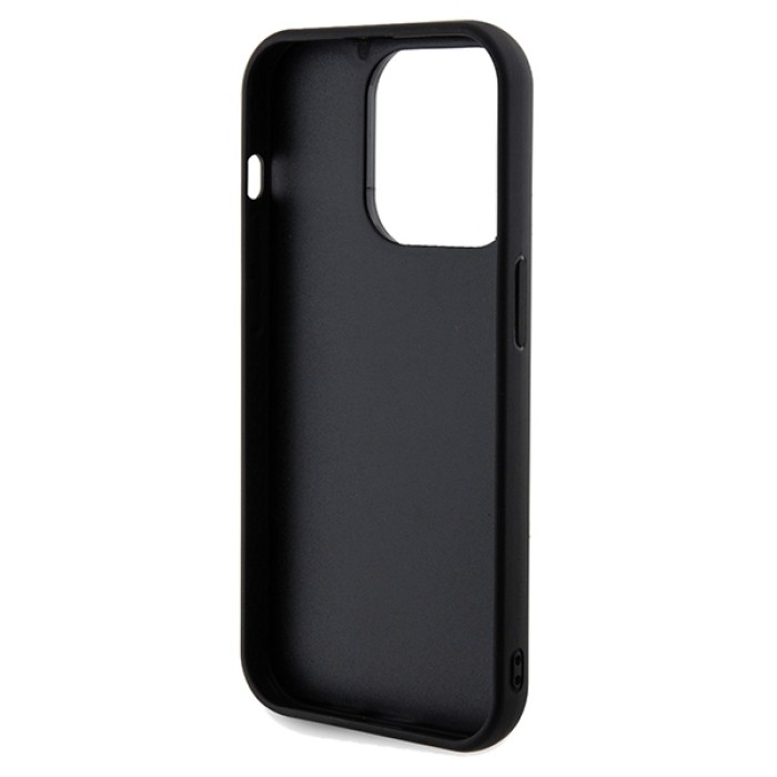 Guess Sequin Script Metal case for iPhone 14 Pro Max - black