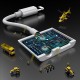 Joyroom S-Y104 headphone adapter Lightning - Lightning / mini jack 3.5mm - white