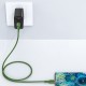 Acefast C2-03-CC USB-C - USB-C PD QC cable 60W 3A 480Mb/s 1.2m - green