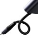 Joyroom SY-L02 Lightning to 2x Lightning DAC adapter 2in1 - black