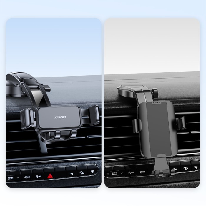 Joyroom mechanical car mount for cockpit black (JR-ZS283)