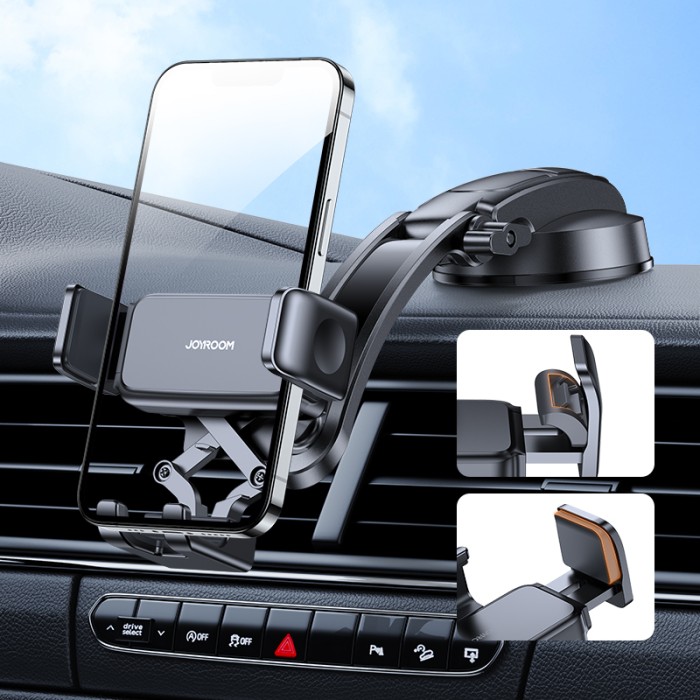 Joyroom mechanical car mount for cockpit black (JR-ZS283)