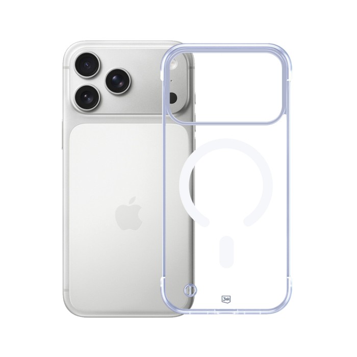 3mk Just20g MagCase for iPhone 17 Pro Max - Transparent