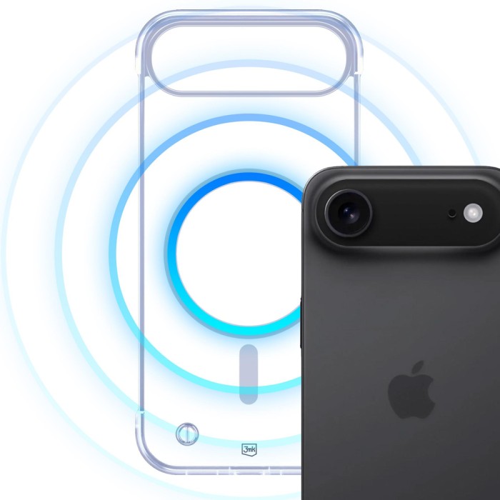 3mk Just20g MagCase for iPhone Air - Transparent