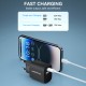 Wozinsky WGWCB USB-A USB-C 20W Wall Charger - Black