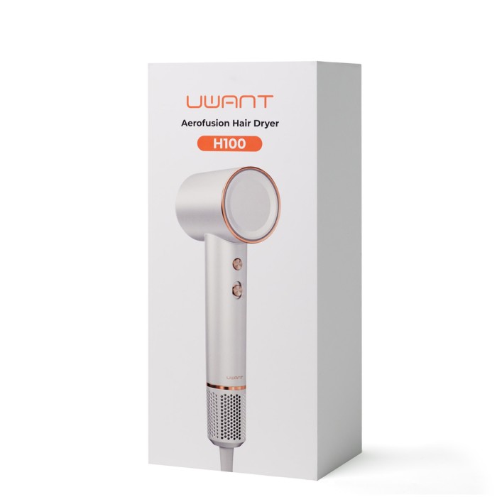 UWANT H100 Hair Dryer with Diffuser - White