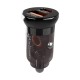 Wozinsky 65W Car Charger USB-C PD 65W / USB-A 45W QC 3.0 - Black