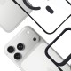 3mk Satin Armor MagCase for iPhone 17 Pro - Transparent Black