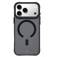 3mk Smoke MagCase for iPhone 17 Pro Max - Black Semi-Transparent