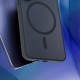 3mk Smoke MagCase for iPhone 17 Pro Max - Black Semi-Transparent