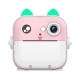 Wozinsky WDT-01 Thermal Printer Camera for Kids - Pink