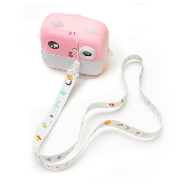 Wozinsky WDT-01 Thermal Printer Camera for Kids - Pink