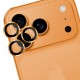 3mk Lens Protection Pro Tempered Glass for iPhone 17 Pro / 17 Pro Max - Orange