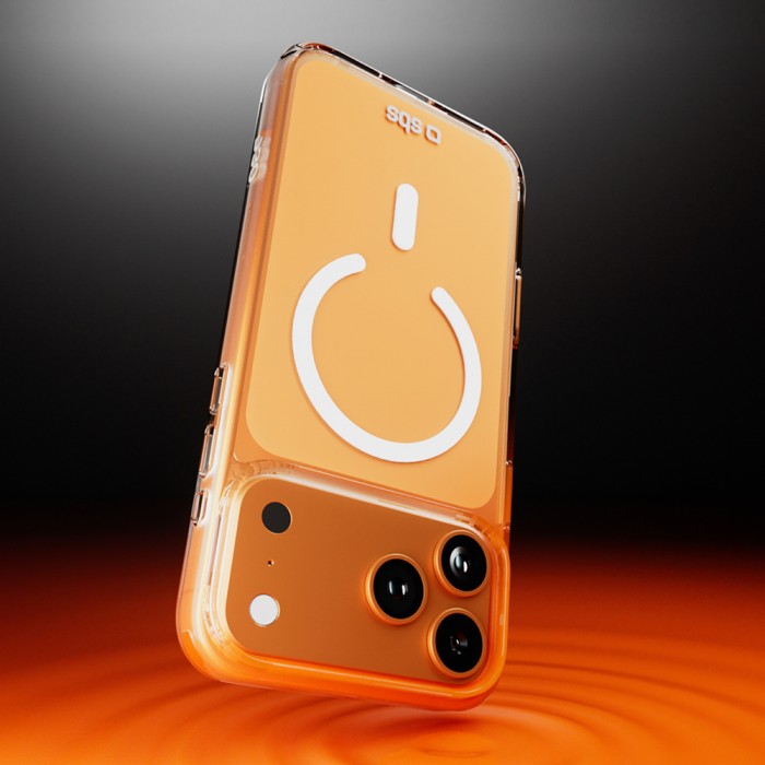 SBS Extreme Mag Case with D3O Technology for iPhone 17 Pro Max - Transparent