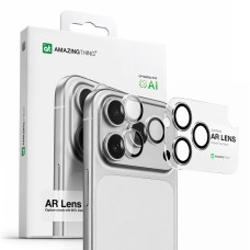 AmazingThing Lens Glass for iPhone 17 Pro / Pro Max with Black Aluminum Frame