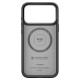 Spigen Enzo Aramid "T" MagSafe Case for iPhone 17 Pro - Black and Silver