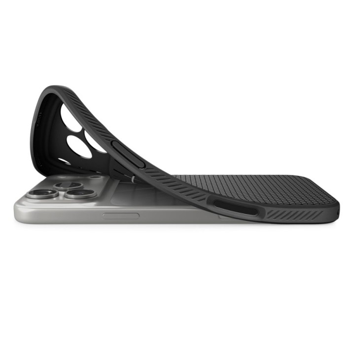 Spigen Liquid Air Case for iPhone 17 Pro Max - Matte Black