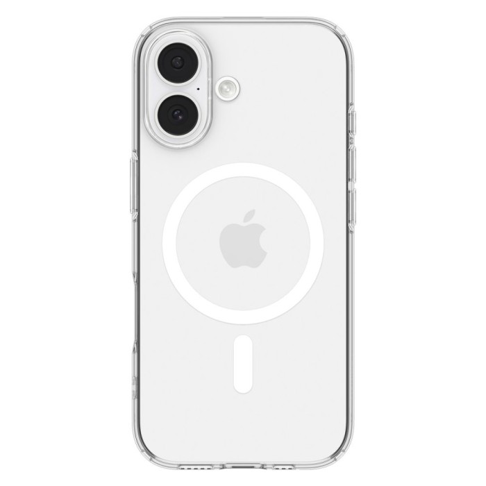 Spigen Liquid Crystal MagSafe Case for iPhone 17 - Clear and White
