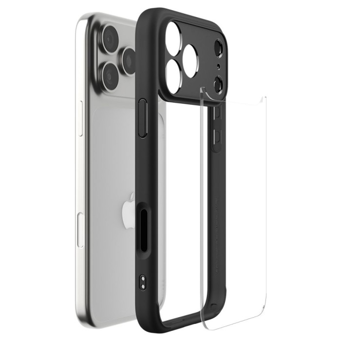 Spigen Ultra Hybrid Case for iPhone 17 Pro Max - Matte Black