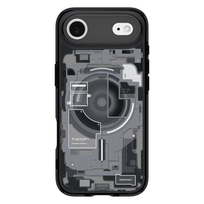 Spigen Ultra Hybrid MagSafe case for iPhone Air Zero One - black