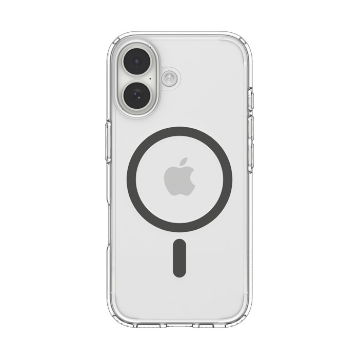 Spigen Ultra Hybrid MagSafe Case for iPhone 17 - Clear Gray