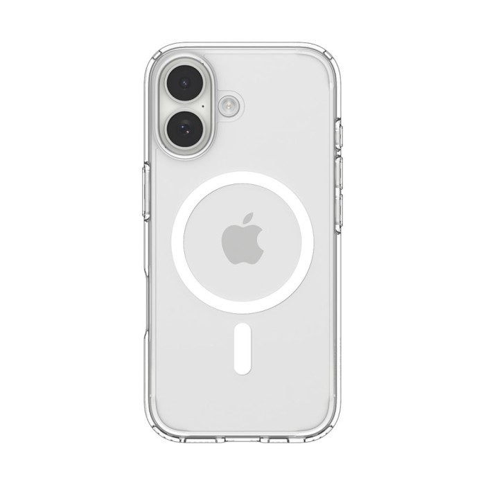 Spigen Ultra Hybrid MagSafe Case for iPhone 17 - Clear and White