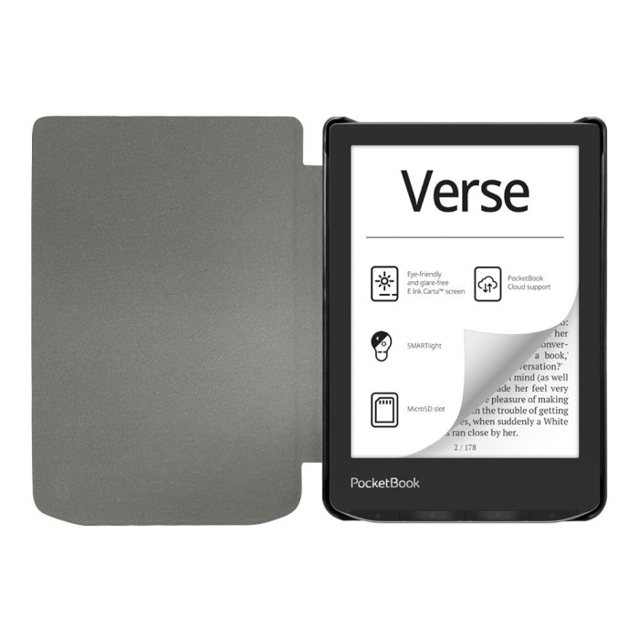TechProtect SmartCase for PocketBook Verse / Pro / Lite - Black