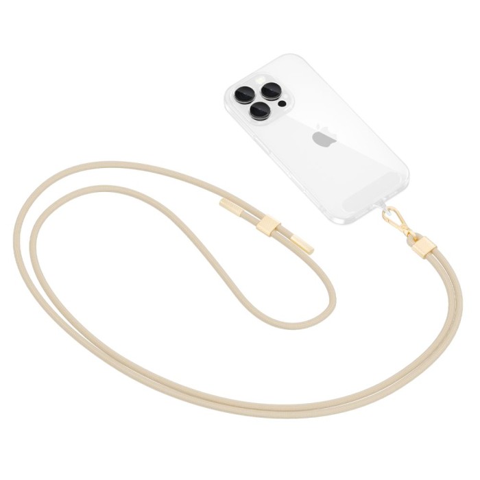Tech-Protect C2S Rope Crossbody Strap Leash - Beige
