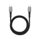 Tech-Protect Ultraboost DNA MagTwist USB-C PD Cable 100W / 5A 100 cm - Gray