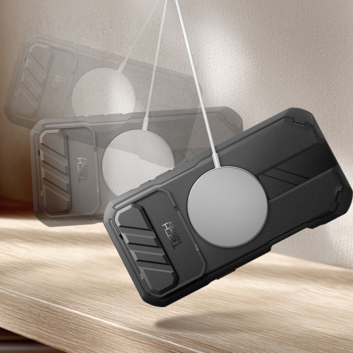 Tech-Protect Kevlar MagSafe Case for iPhone 17 Air - Black