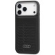 Audi GT Synthetic Leather MagSafe Case for iPhone 17 Pro Max - Black