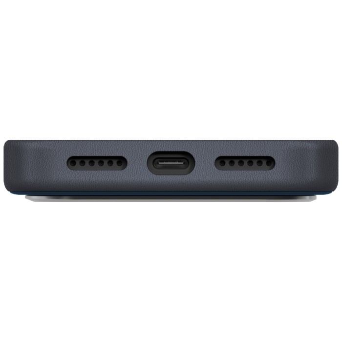 Uniq Lyden DS Case for iPhone 17 Pro Max Magclick Charging - Blue and Black